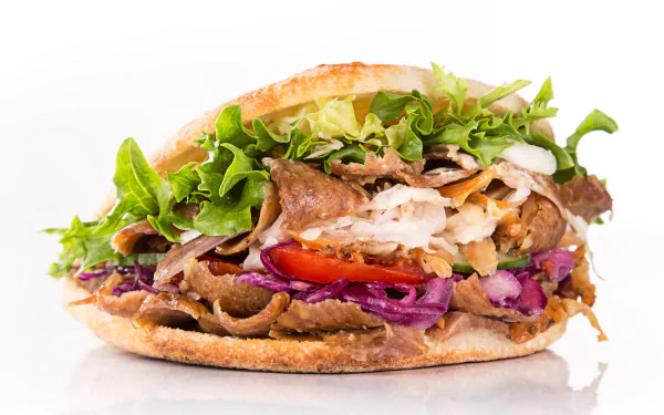 food Doner kebab HD Desktop Wallpaper | Background Image