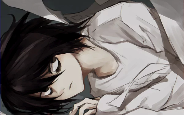 L (Death Note) Anime Death Note HD Desktop Wallpaper | Background Image