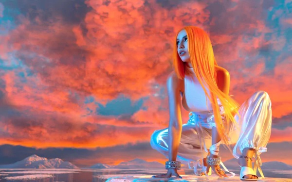 music Ava Max HD Desktop Wallpaper | Background Image