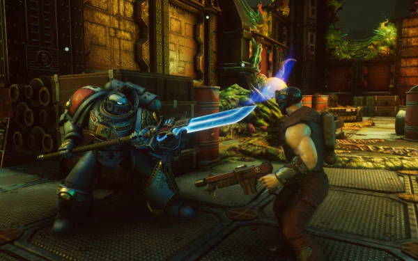 video game Warhammer 40,000: Chaos Gate - Daemonhunters HD Desktop Wallpaper | Background Image