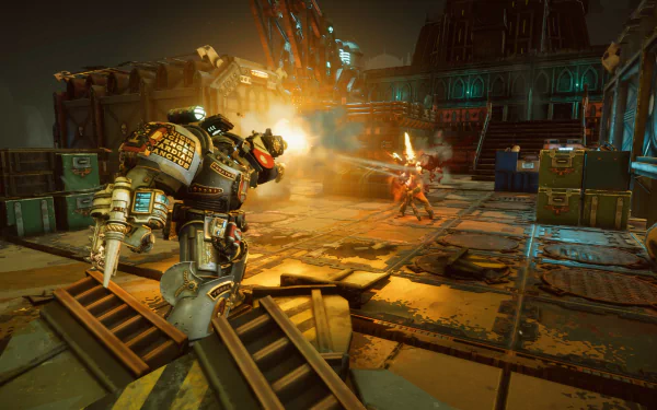 video game Warhammer 40,000: Chaos Gate - Daemonhunters HD Desktop Wallpaper | Background Image