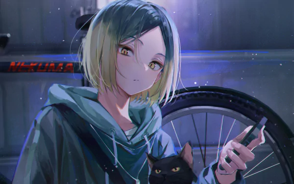 Kenma Kozume Haikyū!! Anime HD Desktop Wallpaper | Background Image