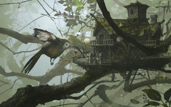  Miniature tree house by su jian