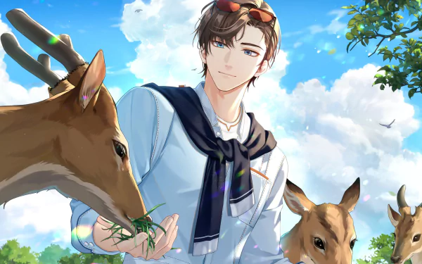 Sakyo Shizuma video game Tears of Themis HD Desktop Wallpaper | Background Image