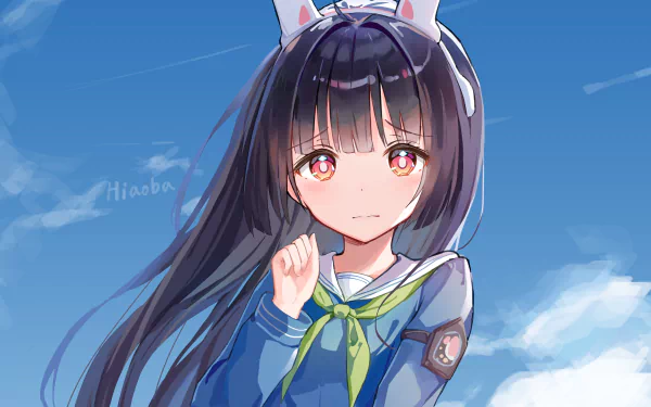 Kasumizawa Miyu video game Blue Archive HD Desktop Wallpaper | Background Image