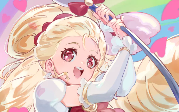 Cure Art Anime HappinessCharge PreCure! HD Desktop Wallpaper | Background Image