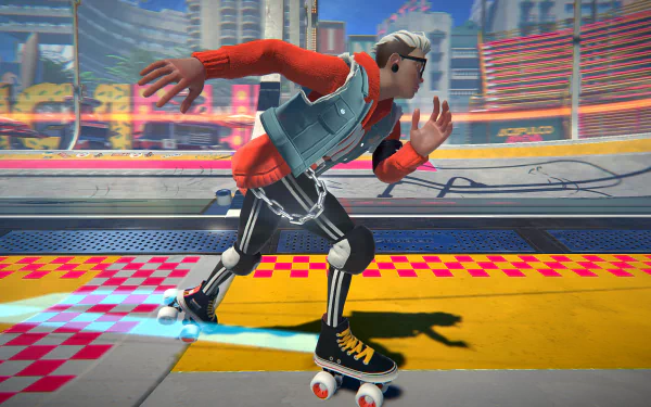 video game Roller Champions HD Desktop Wallpaper | Background Image