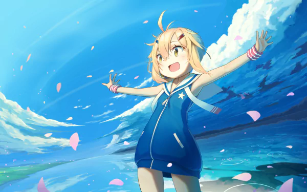 Maury (Azur Lane) Anime Azur Lane HD Desktop Wallpaper | Background Image