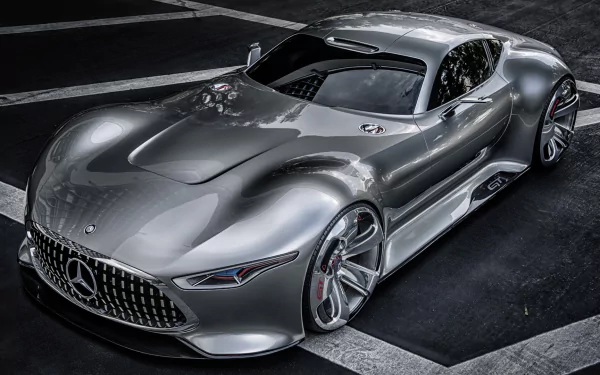 vehicle Mercedes-Benz AMG Vision Gran Turismo HD Desktop Wallpaper | Background Image