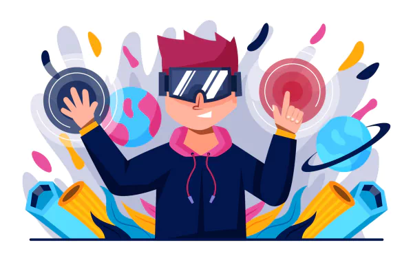 technology Metaverse HD Desktop Wallpaper | Background Image