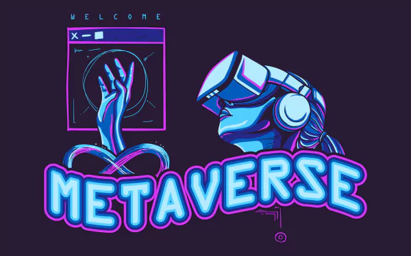technology Metaverse HD Desktop Wallpaper | Background Image