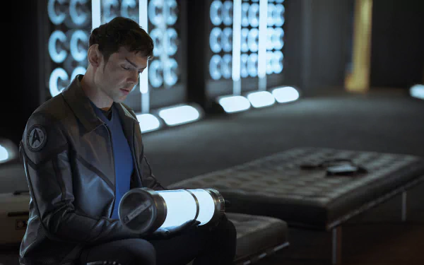 Spock Ethan Peck TV Show Star Trek: Strange New Worlds HD Desktop Wallpaper | Background Image