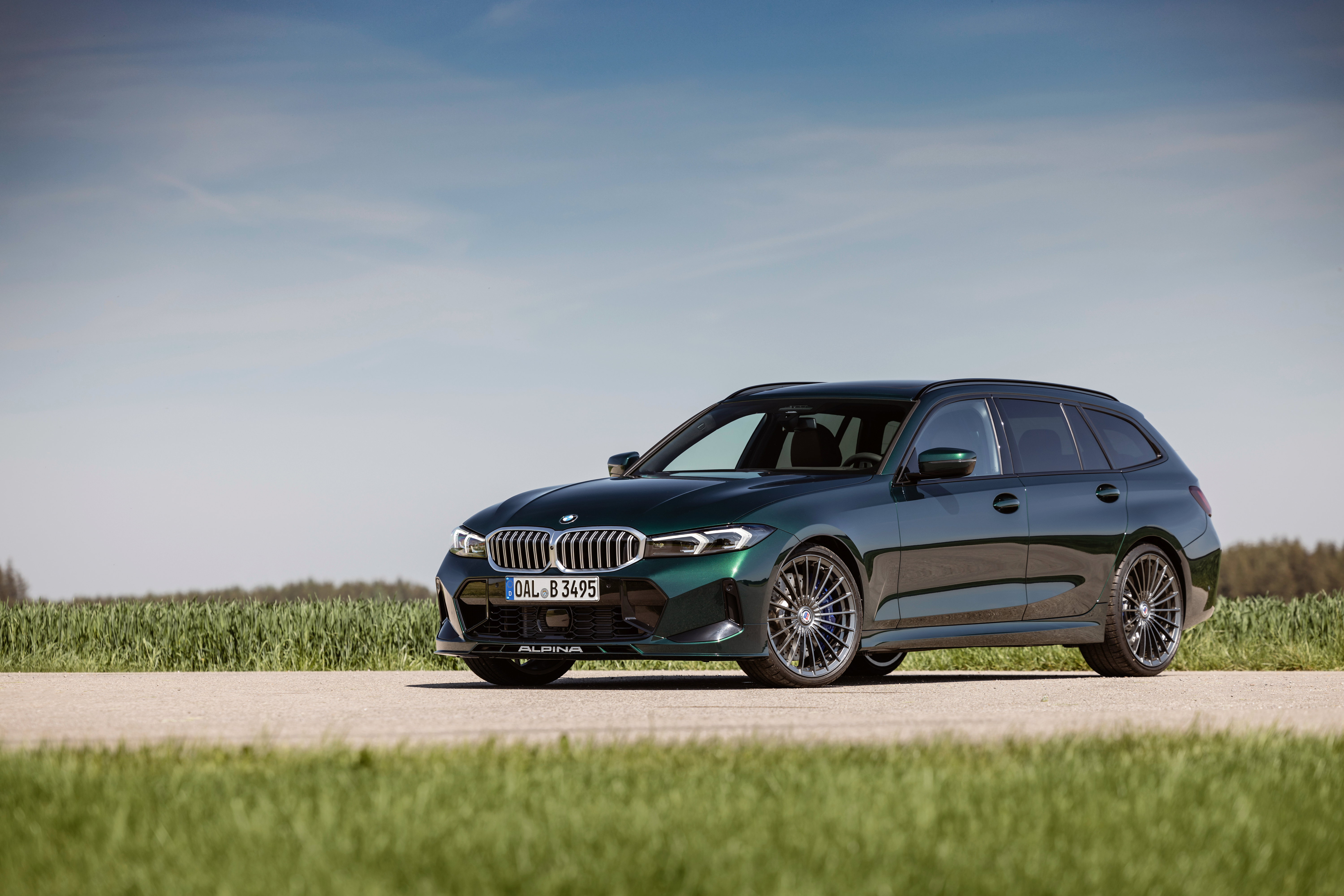 Bmw alpina d3 touring самый быстрый универсал