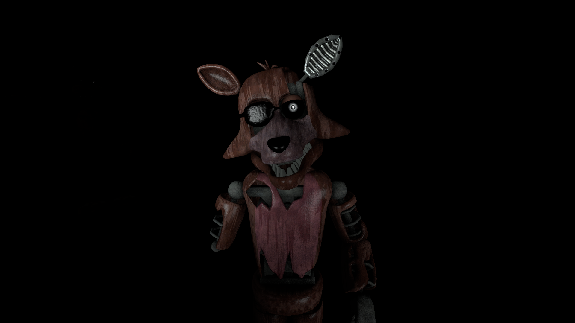 Withered Foxy HD wallpaper