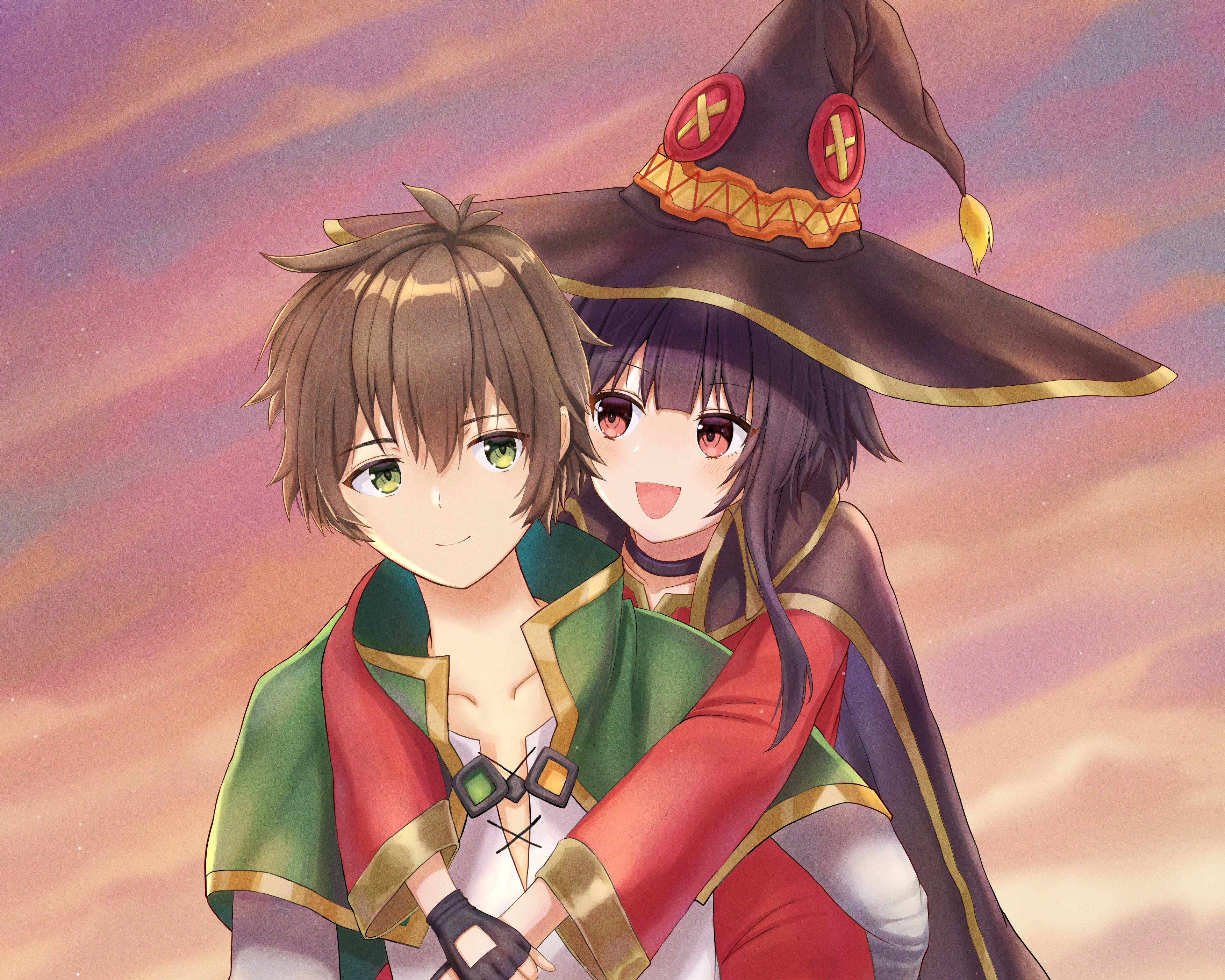 Megumin and Kazuma, KonoSuba