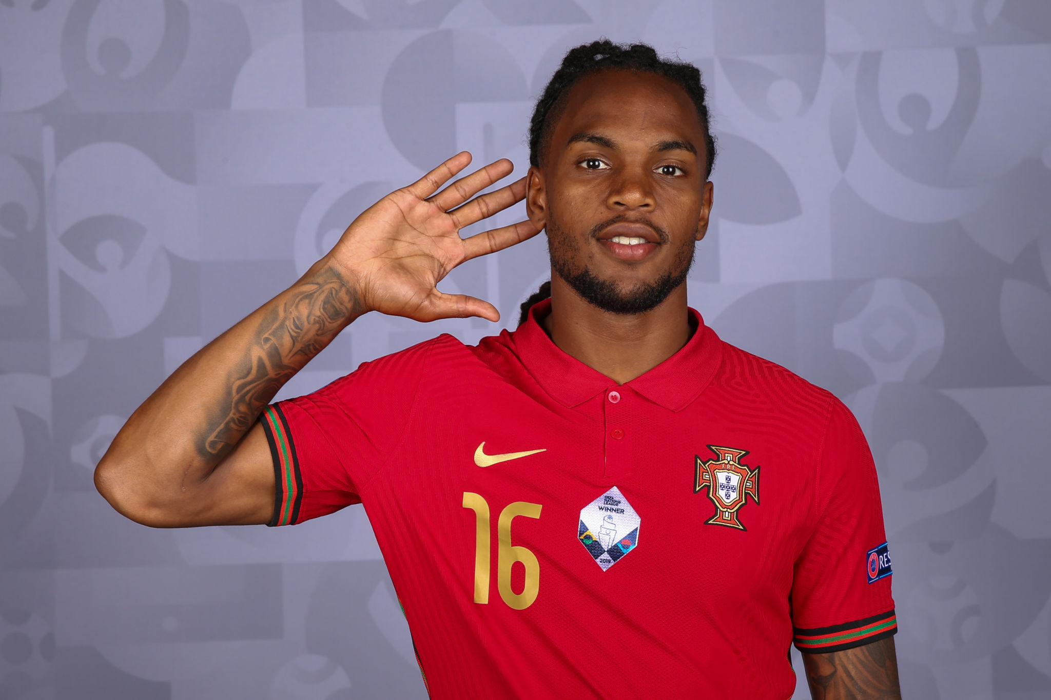 Download Portugal National Football Team Renato Sanches Sports HD Wallpaper