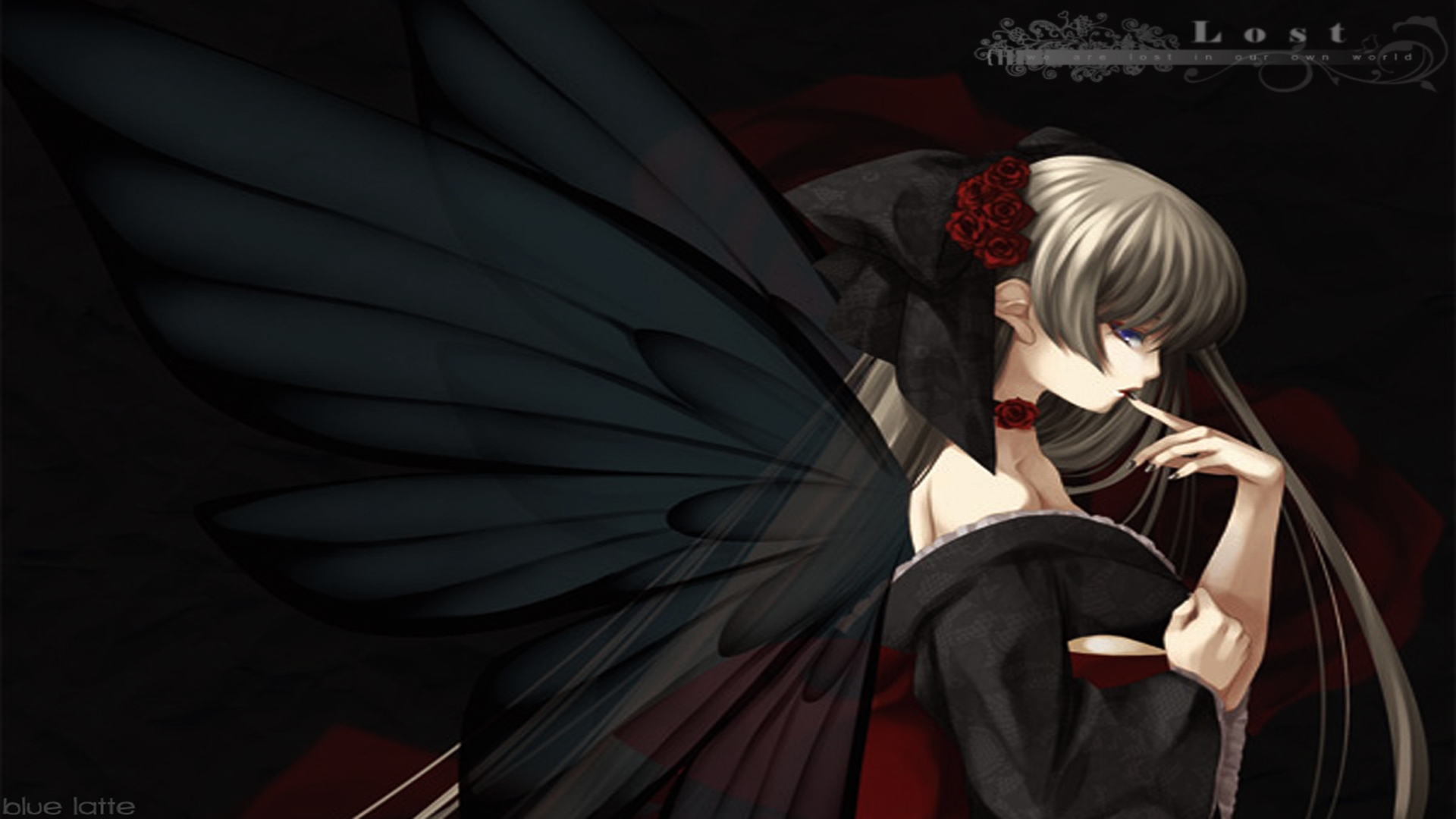 Dark Angel Anime Wallpaper Anime Angel Wallpaper  फट शयर