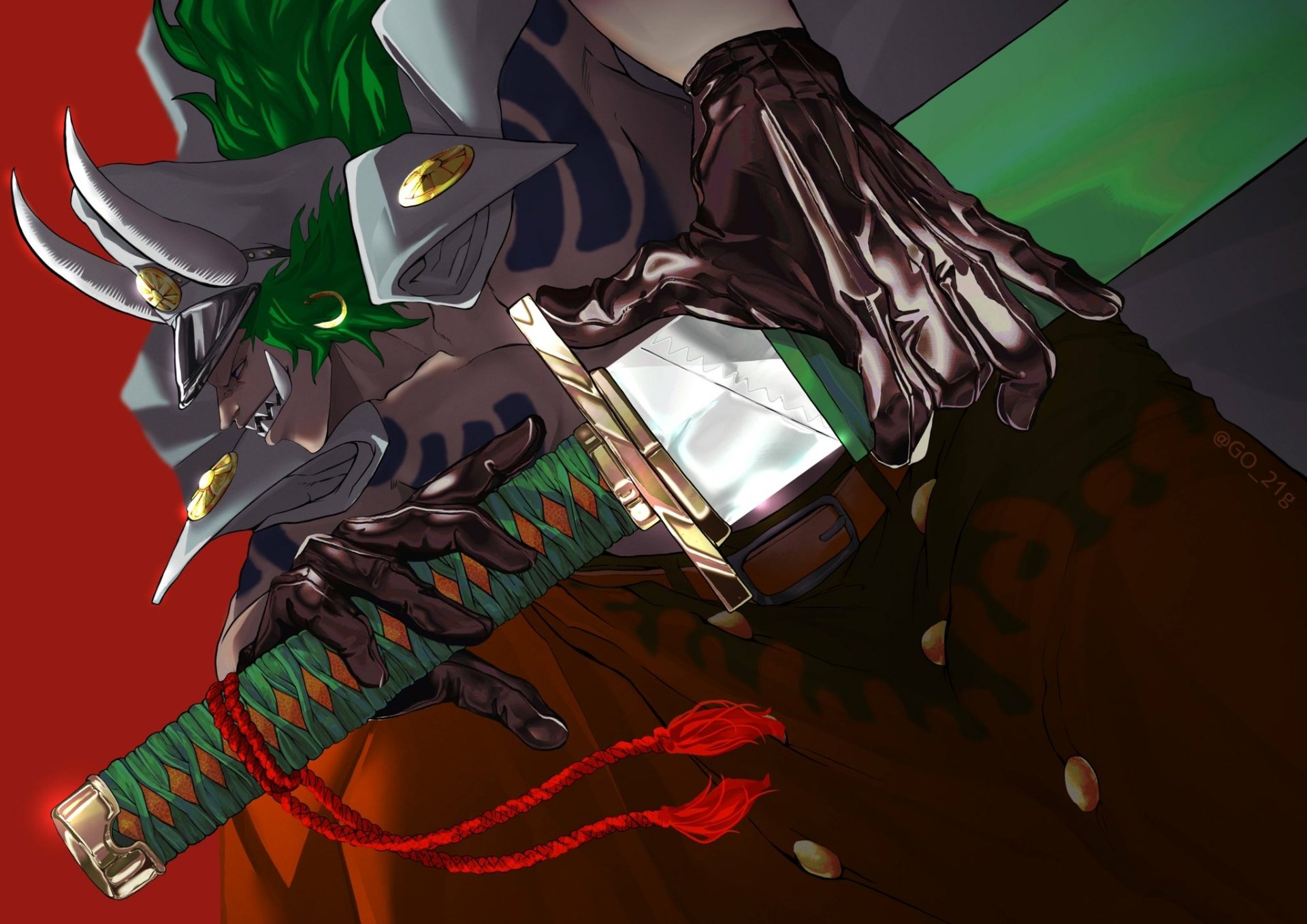 Download Sasaki (One Piece) Anime One Piece HD Wallpaper by 樂