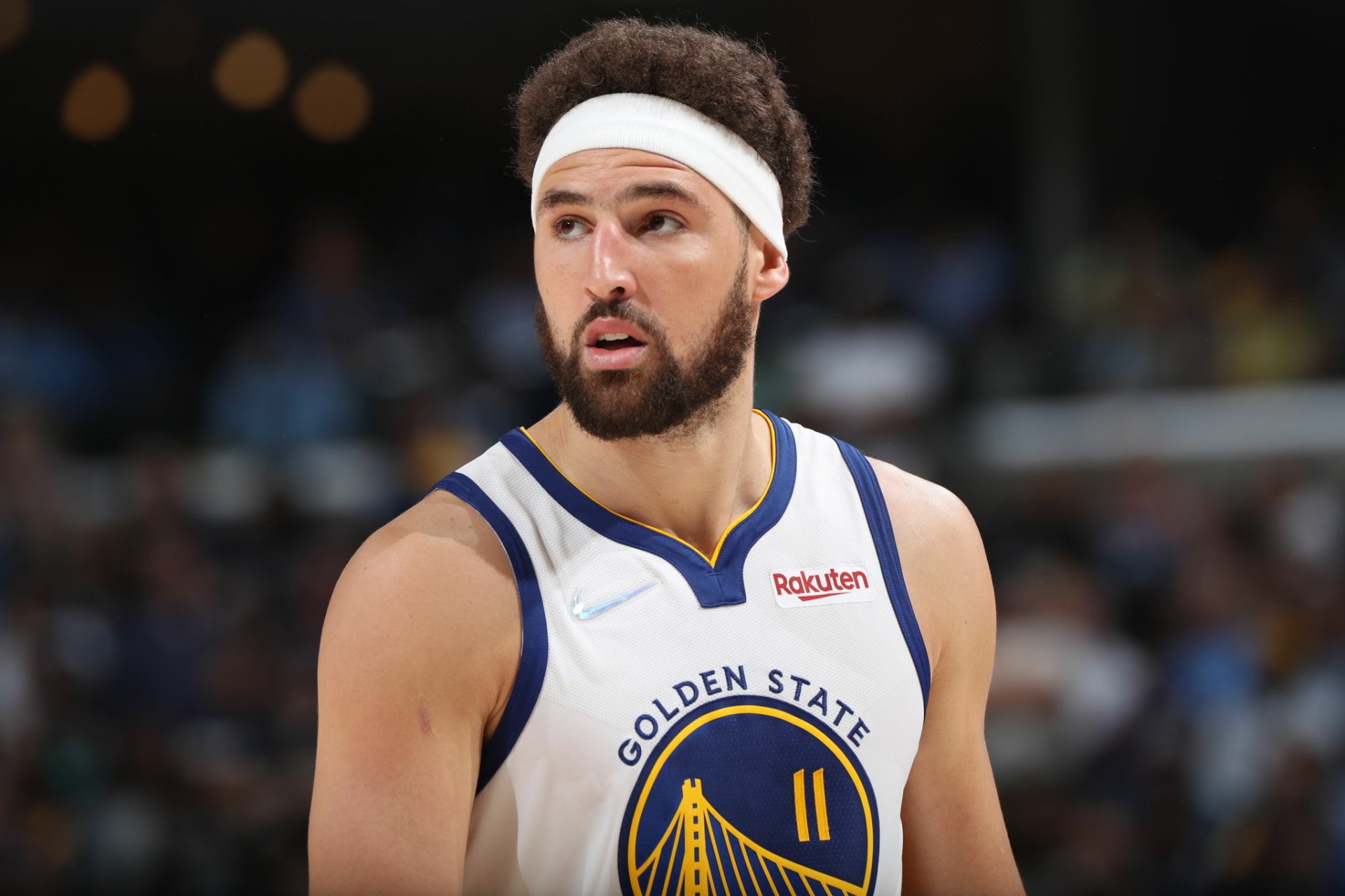 Download Golden State Warriors Klay Thompson Sports HD Wallpaper