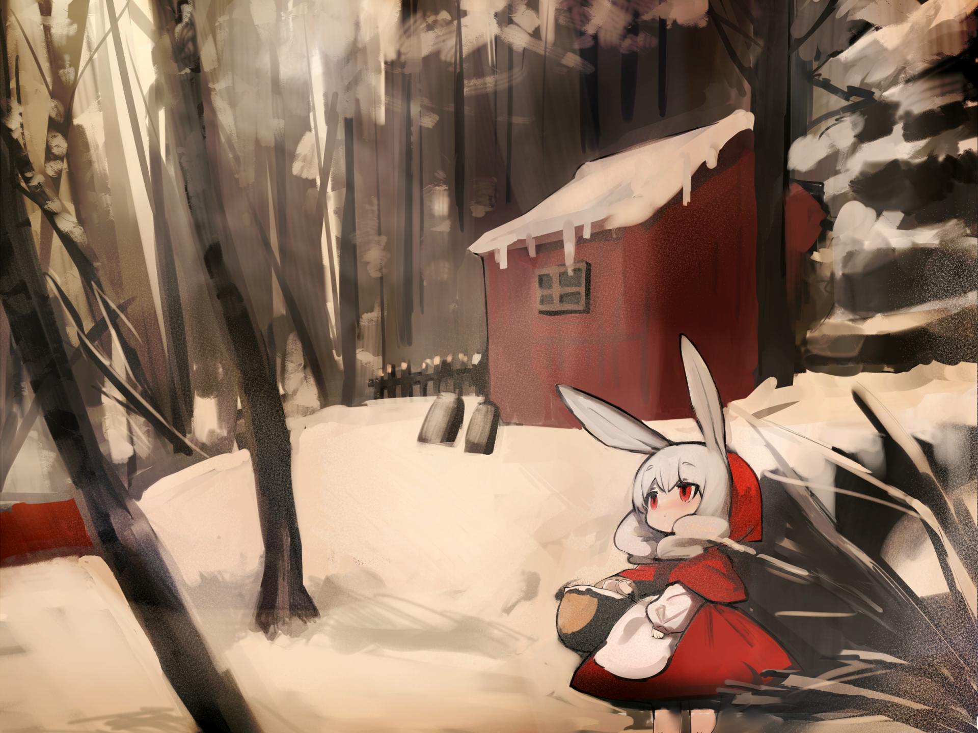 Download Anime Girl Anime Girl HD Wallpaper by う