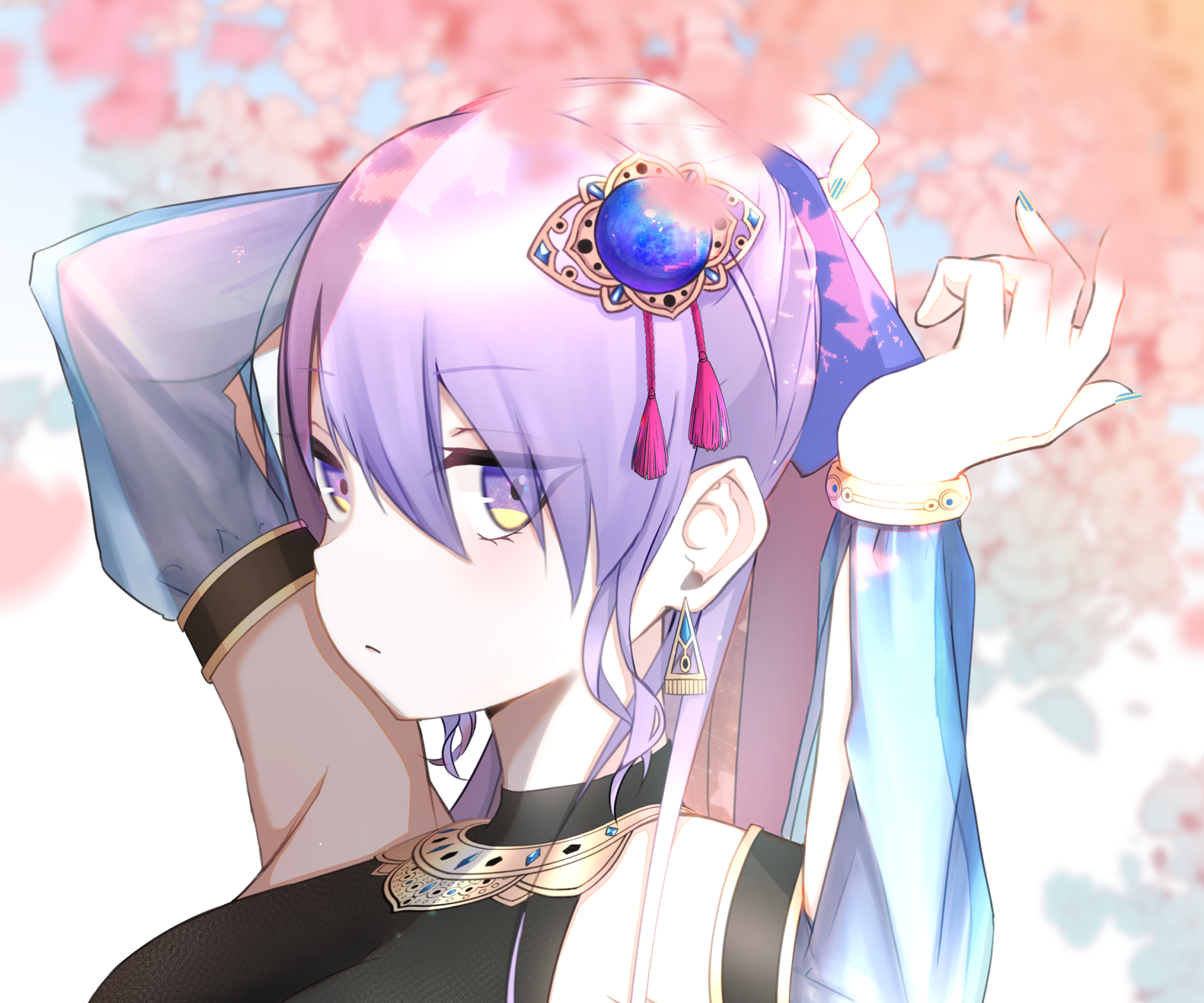 Download Hololive Moona Hoshinova Anime Virtual Youtuber HD Wallpaper