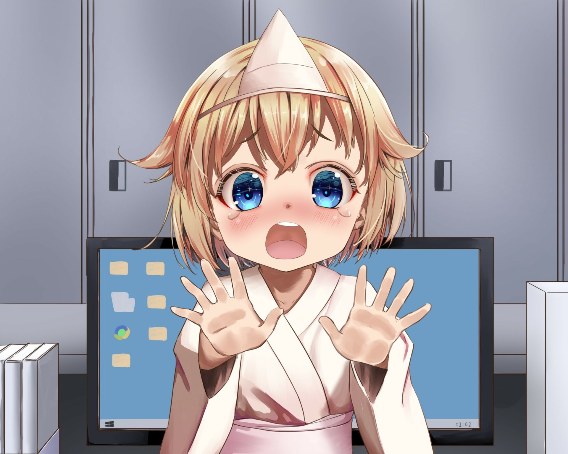 Download Yuurei-chan (Miss Shachiku And The Little Baby Ghost) Anime Miss Shachiku And The Little Baby Ghost HD Wallpaper