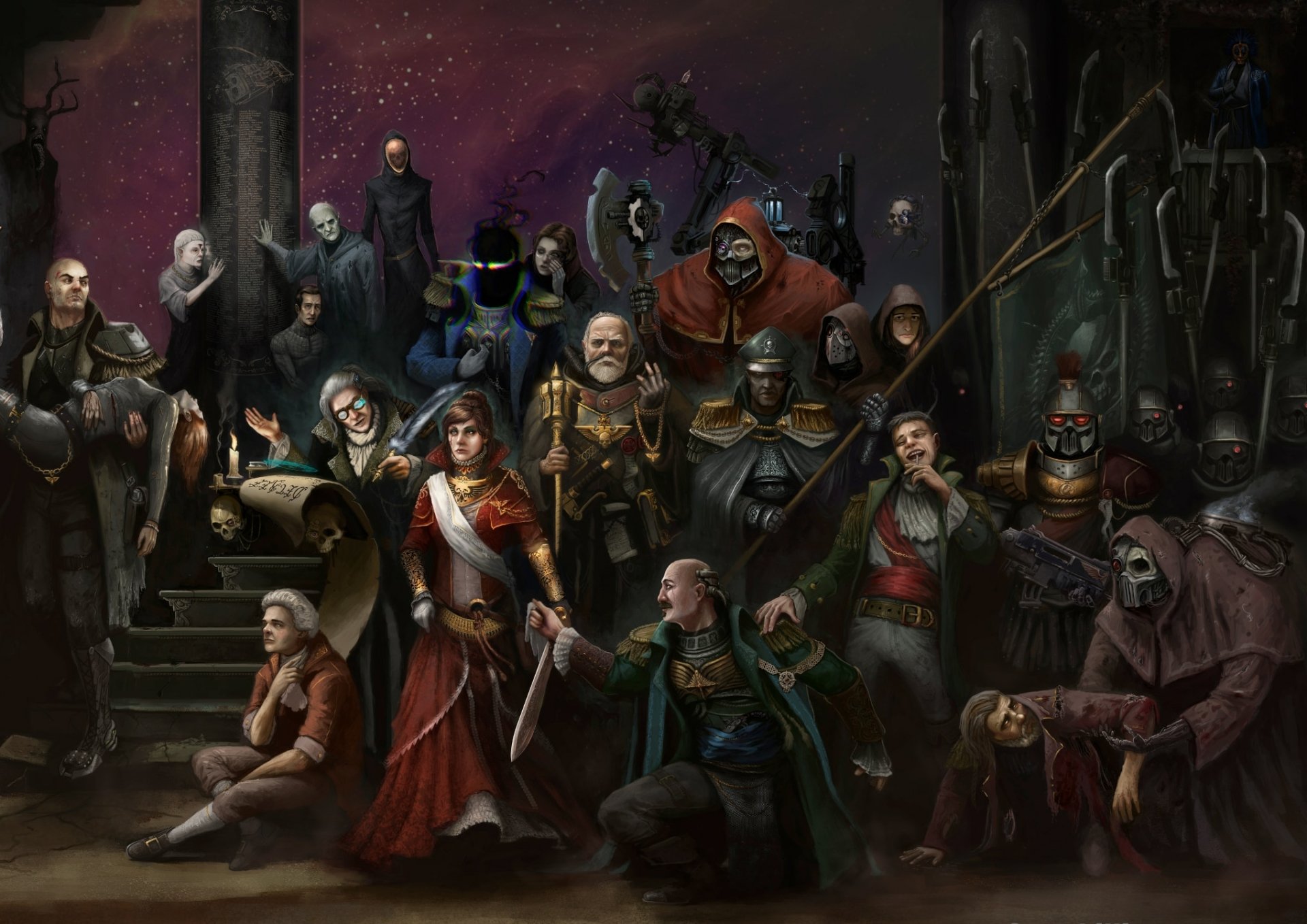 Download Video Game Warhammer 40,000: Rogue Trader HD Wallpaper