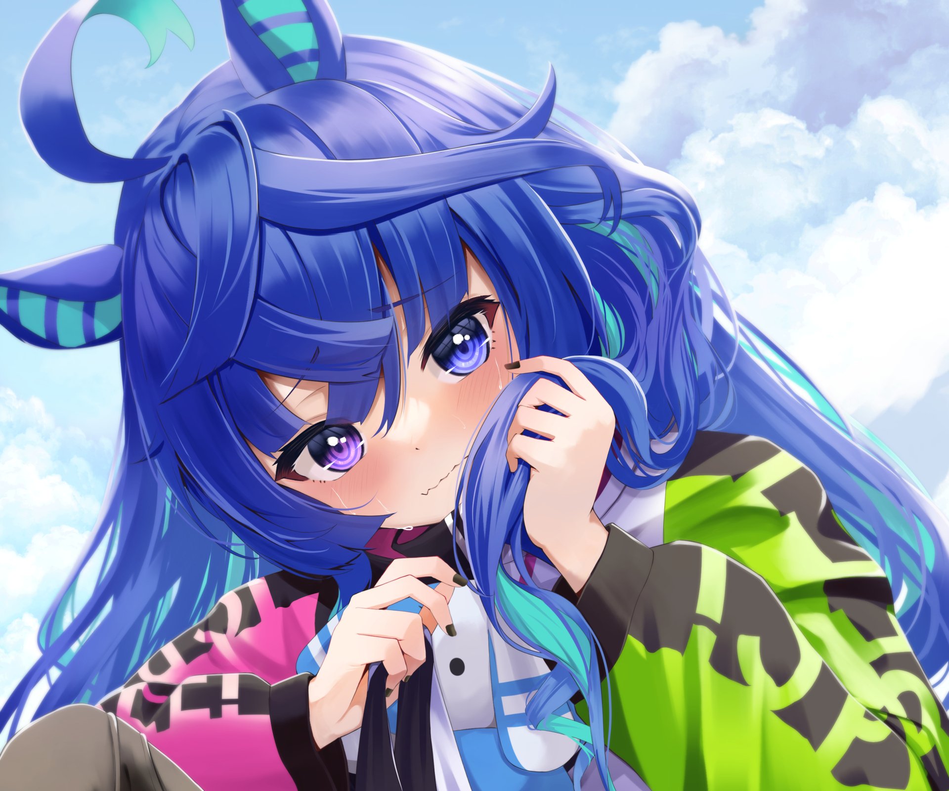 Download Twin Turbo (Uma Musume) Anime Uma Musume: Pretty Derby HD Wallpaper