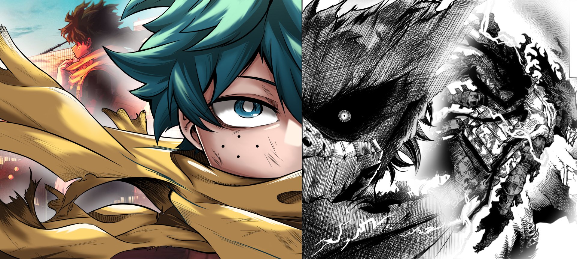 Izuku Midoriya Hd Wallpaper From My Hero Academia Adventure By Boredthings