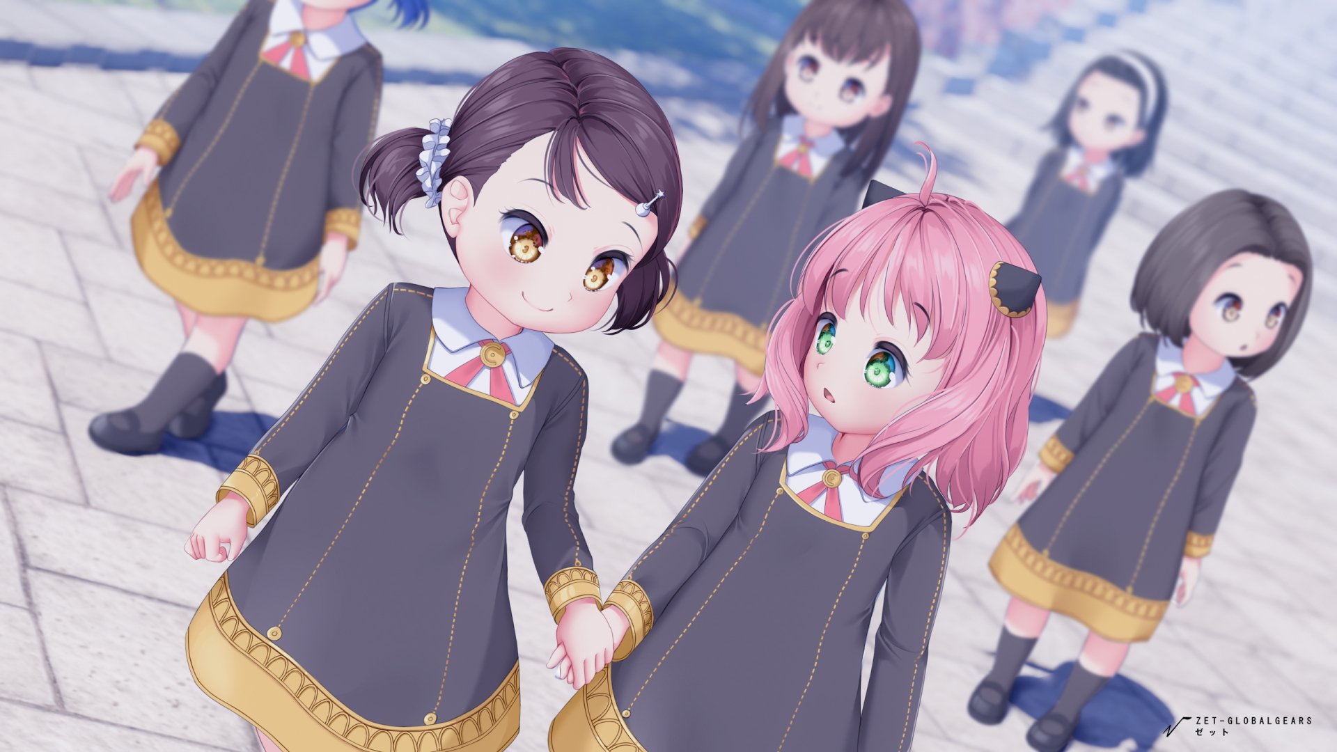 Download Becky Blackbell Anya Forger Anime Spy X Family HD Wallpaper by ゼット