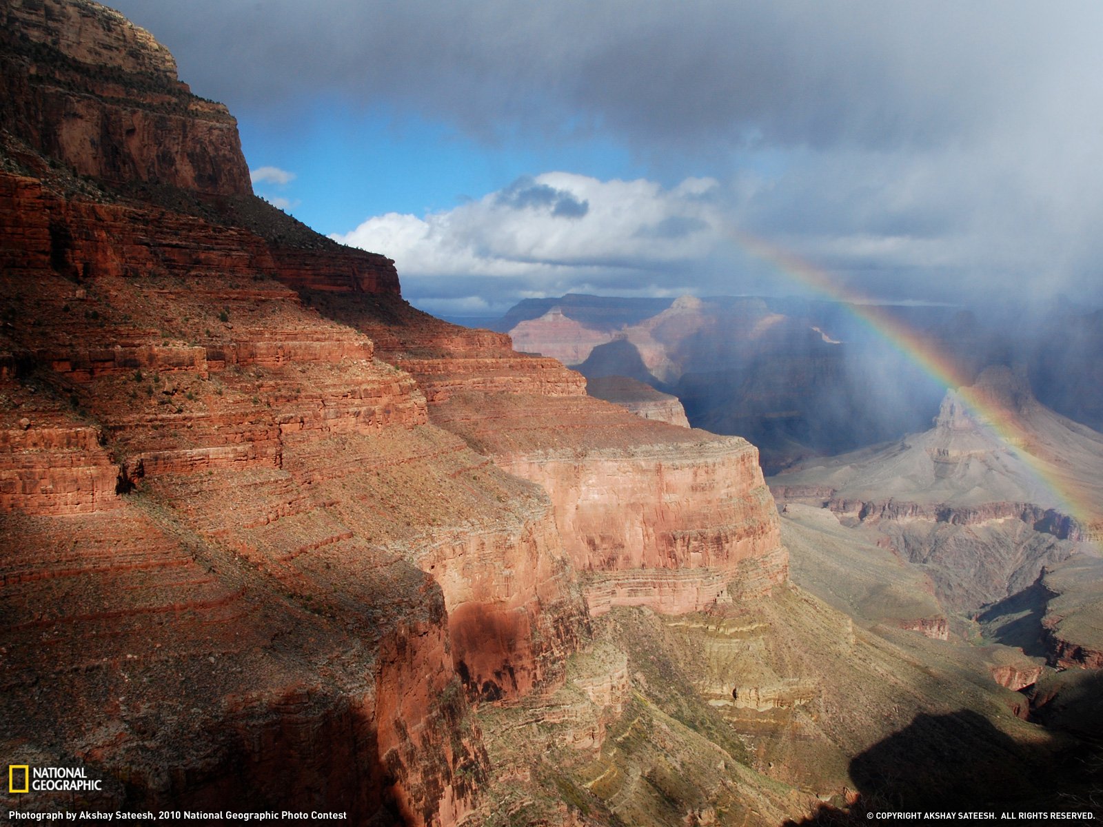 Download Nature Rainbow Wallpaper