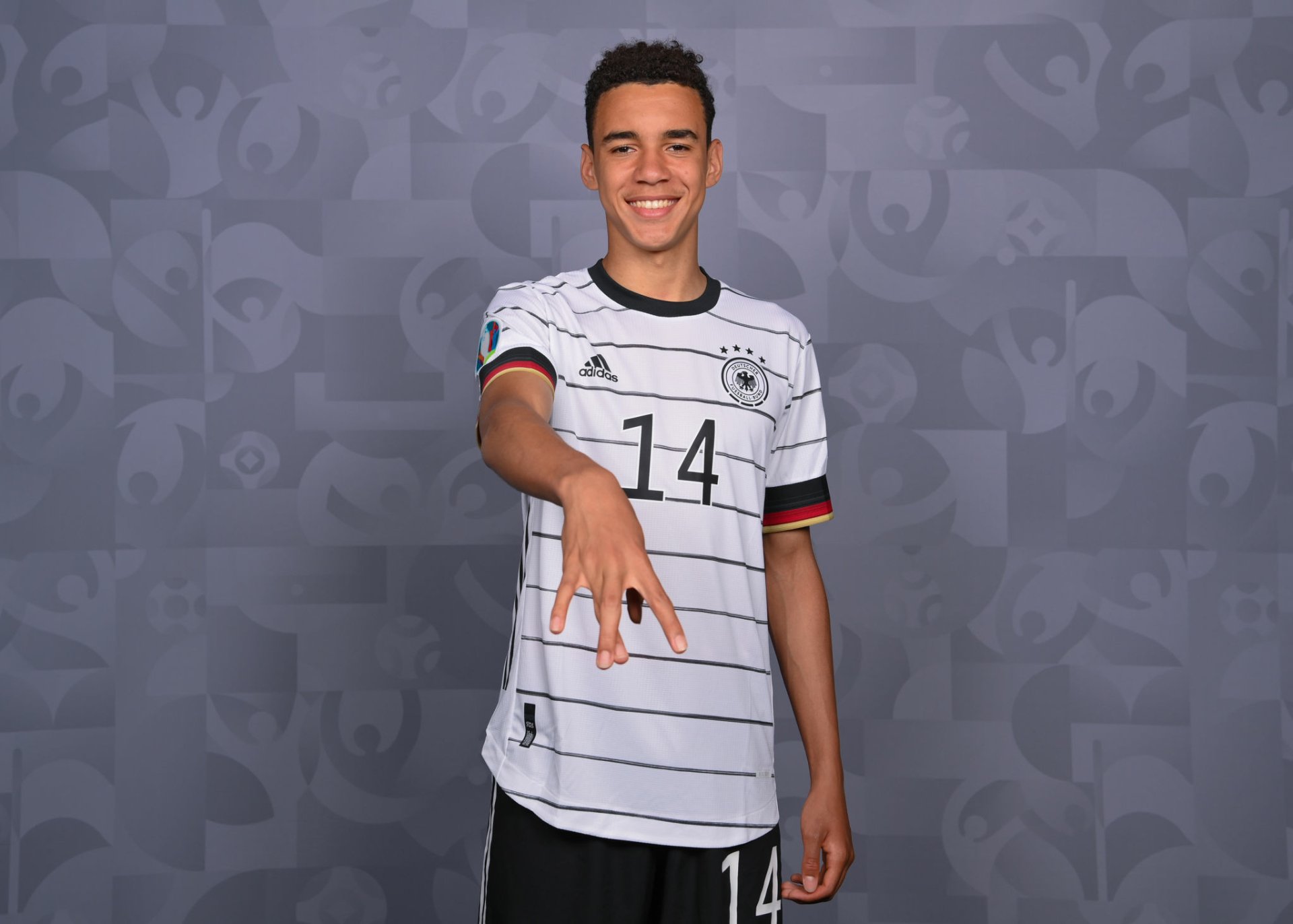 Download Germany National Football Team Jamal Musiala Sports HD Wallpaper