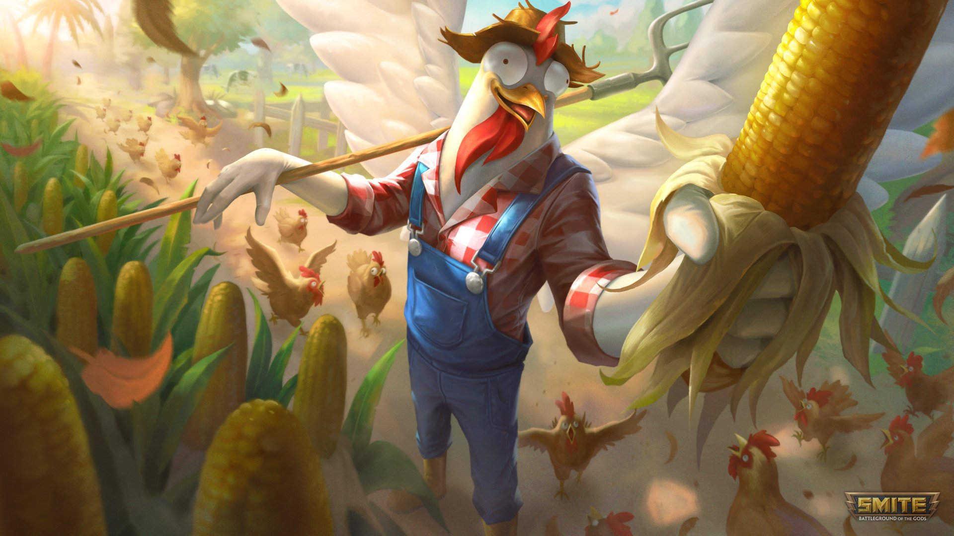 Download Horus (Smite) Video Game Smite 4k Ultra HD Wallpaper