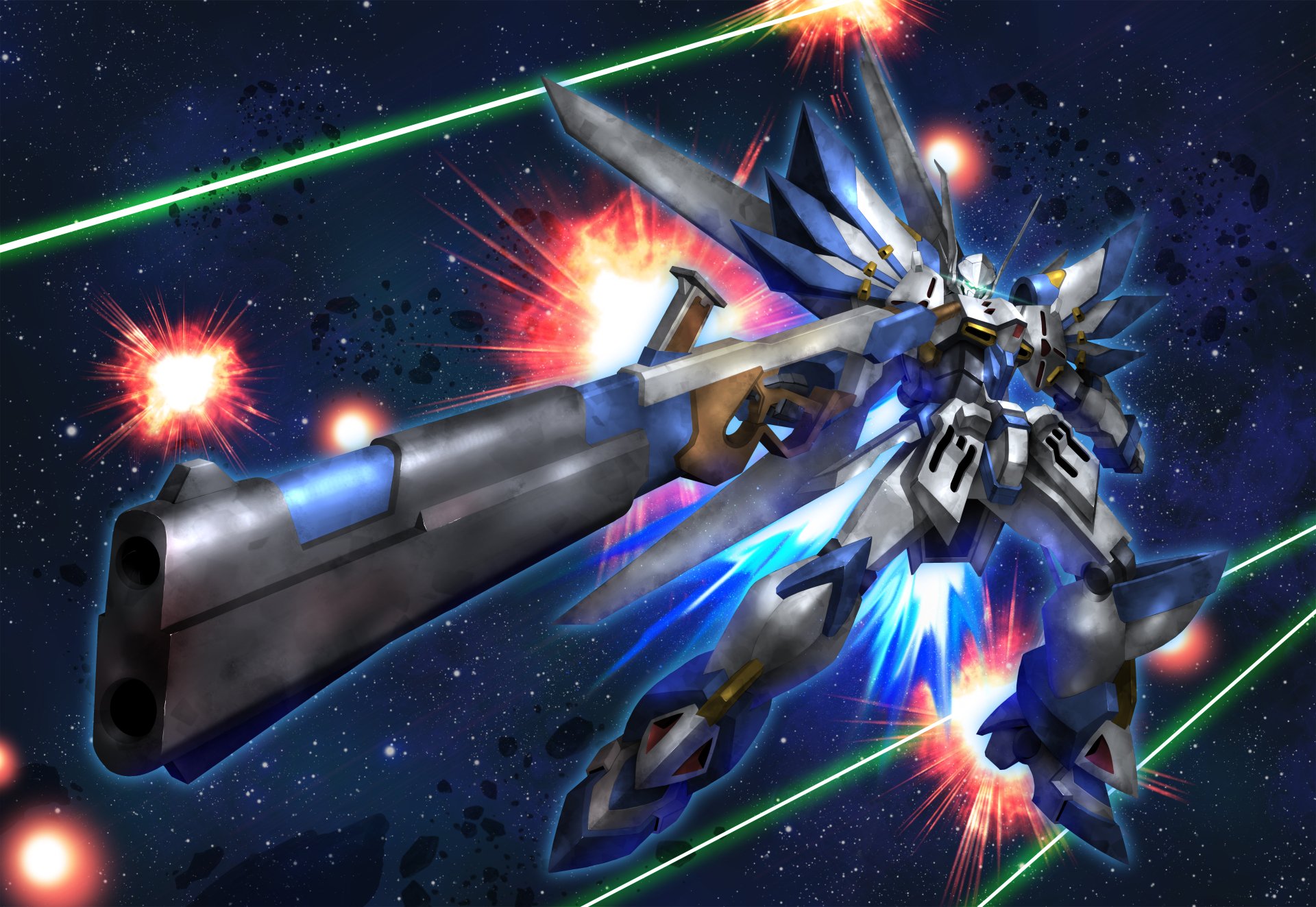 Download Anime Super Robot Wars 4k Ultra HD Wallpaper