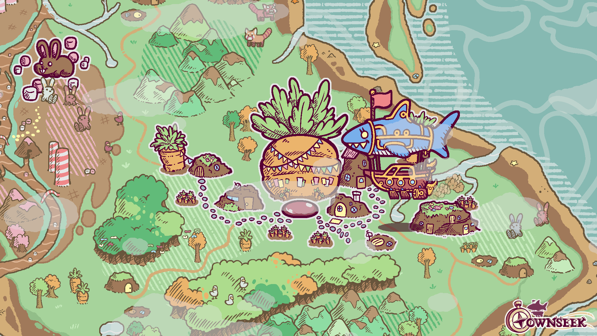 Download Video Game Townseek HD Wallpaper