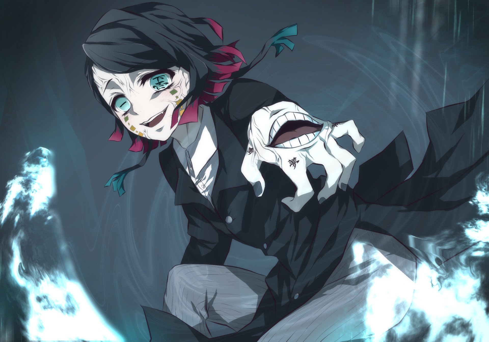 Download Enmu (Demon Slayer) Anime Demon Slayer: Kimetsu No Yaiba HD Wallpaper by neneco