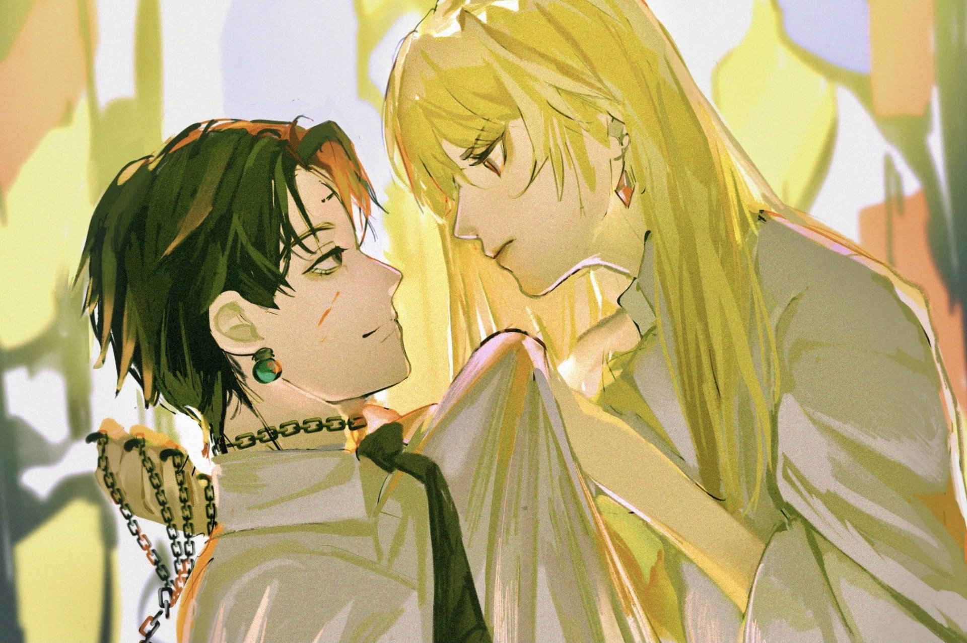 Download Kurapika (Hunter × Hunter) Chrollo Lucilfer Anime Hunter X Hunter HD Wallpaper