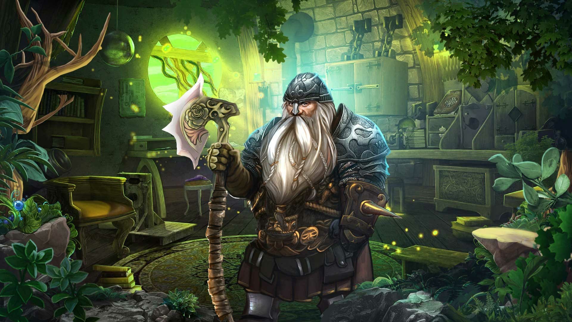 Download Warrior Dwarf Fantasy Video Game Queen's Quest 4: Sacred Truce ...