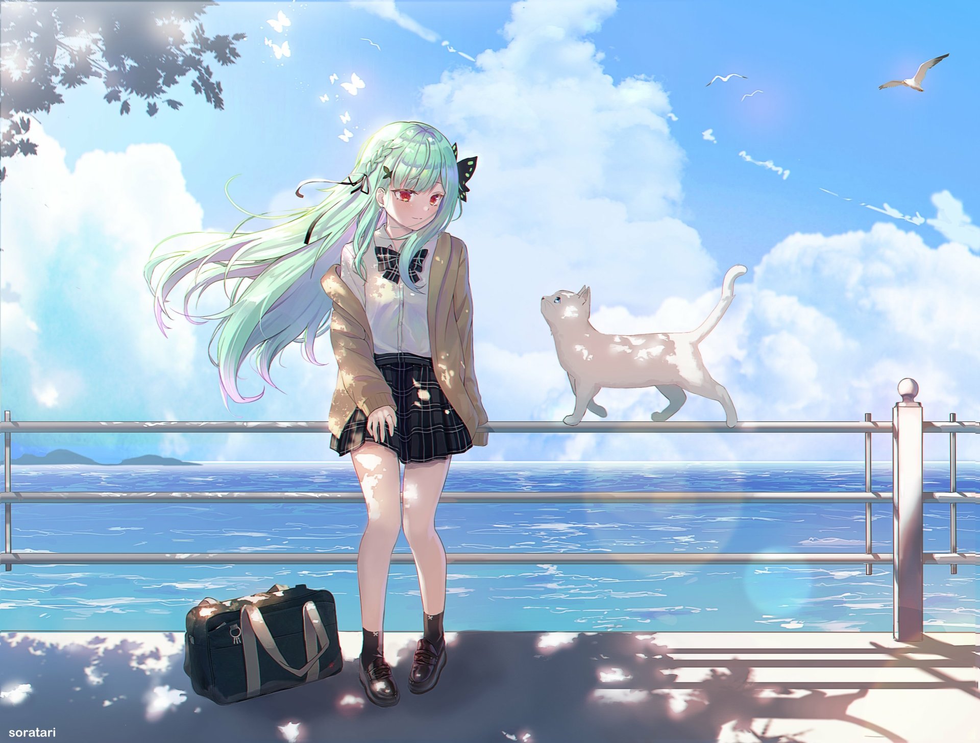 Download Hololive Uruha Rushia Anime Virtual Youtuber HD Wallpaper