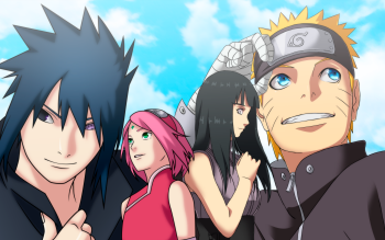 Naruto And Sasuke And Sakura And Kakashi - Naruto Sasuke Sakura E Kakashi  Png - & Background, Naruto Hinata Sakura and Sasuke HD phone wallpaper