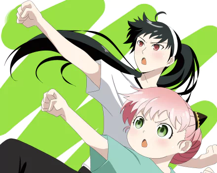 Yor Forger Anya Forger Anime Spy x Family HD Desktop Wallpaper | Background Image