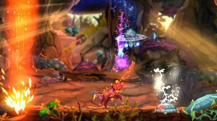 video game Moo Lander HD Desktop Wallpaper | Background Image