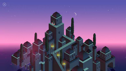 video game Monument Valley 2 HD Desktop Wallpaper | Background Image