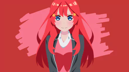 Itsuki Nakano Anime The Quintessential Quintuplets HD Desktop Wallpaper | Background Image
