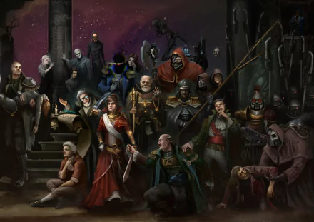 video game Warhammer 40,000: Rogue Trader HD Desktop Wallpaper | Background Image