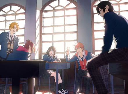 video game Ensemble Stars! HD Desktop Wallpaper | Background Image