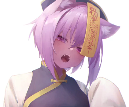 hololive Nekomata Okayu Anime Virtual Youtuber HD Desktop Wallpaper | Background Image