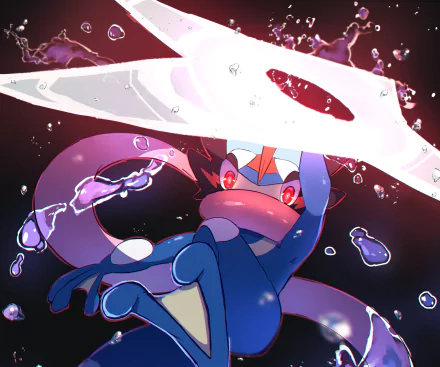 Greninja (Pokémon) video game Pokemon HD Desktop Wallpaper | Background Image