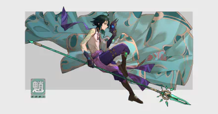 Xiao (Genshin Impact) video game Genshin Impact HD Desktop Wallpaper | Background Image