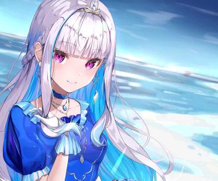 Nijisanji Lize Helesta Anime Virtual Youtuber HD Desktop Wallpaper | Background Image